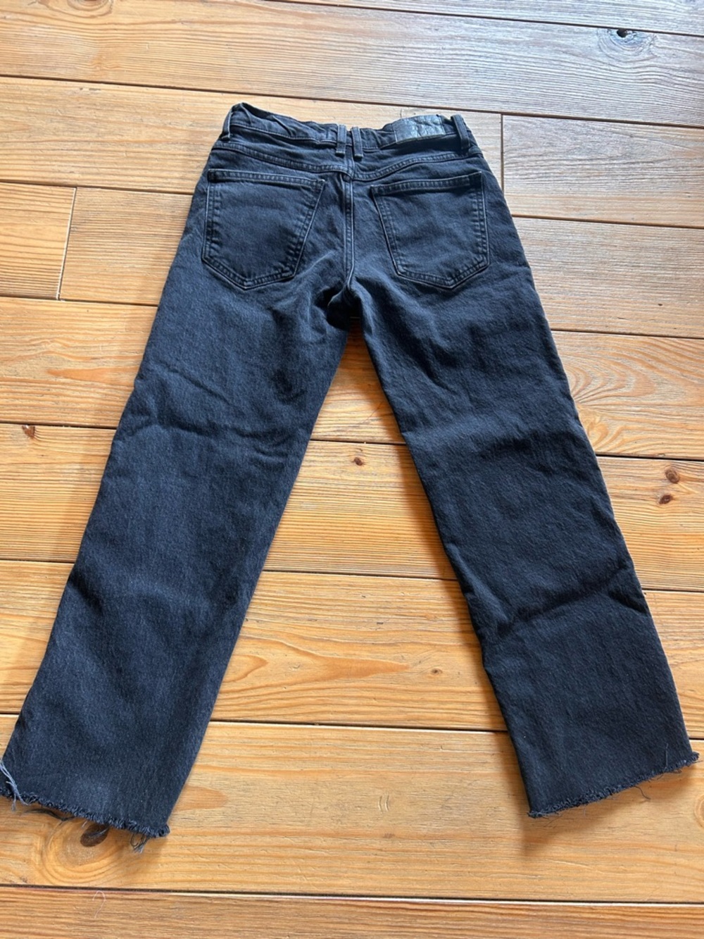 We The Free Risk Taker Mid-Rise Jeans Washed Black Size 26 - Picture 6 of 10